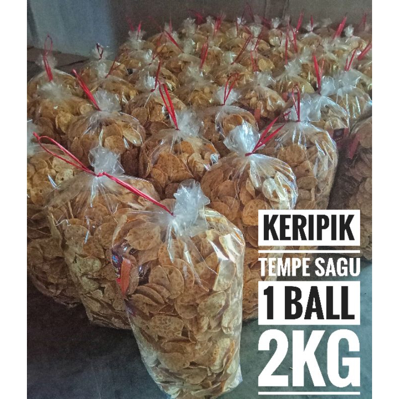 

KERIPIK TEMPE SAGU 2KG 1 BALL