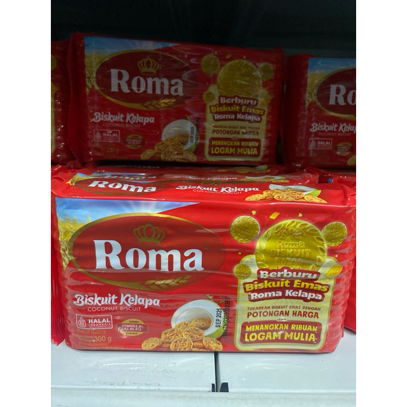 

Roma Biskuit Kelapa 300g (PCS)