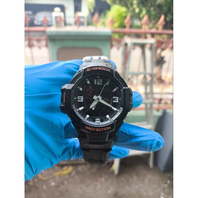 (Harga Net) Jam Tangan Casio G-Shock GA-1000 All Original Twin Sensor Compass Termometer Fungsi2 Nor
