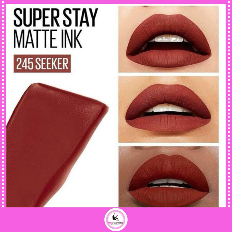 ❤️(SEEKER) MAYBELLINE Superstay Matte Ink❤️