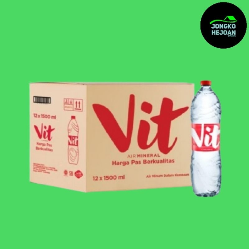 

Vit Mineral Water 1500 ML 1 Dus 12 Botol