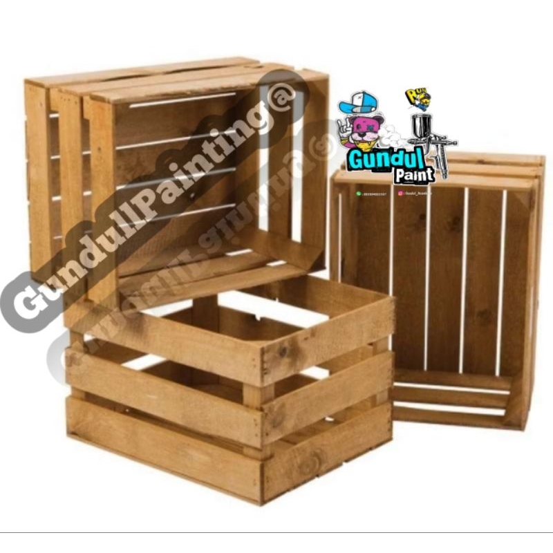 

Peti kayu untung barang fullset biar aman