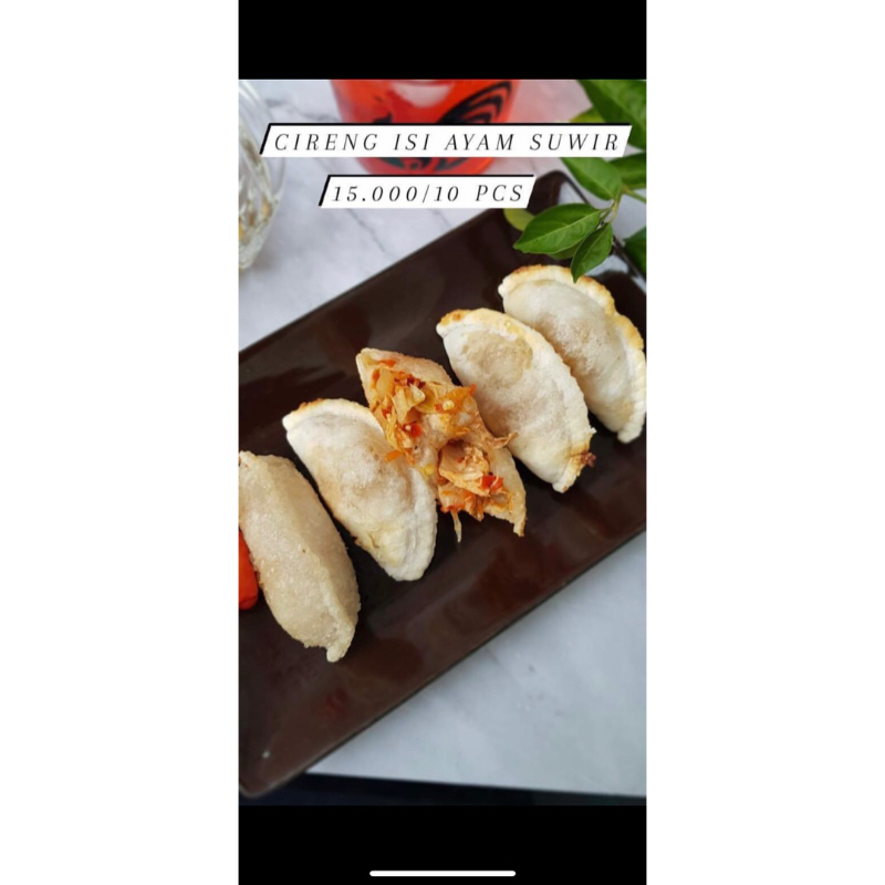 

Cireng Isi Ayam Suwir isi 10pcs Frozen