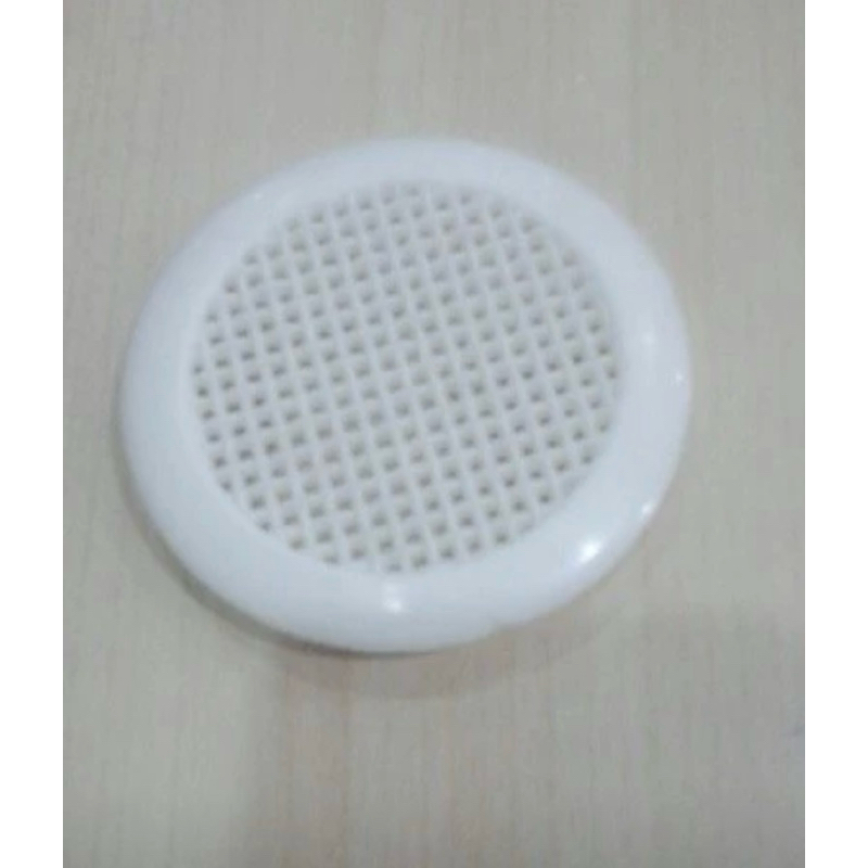 Lubang Hawa Putih Plastik Saringan Hawa Bulat