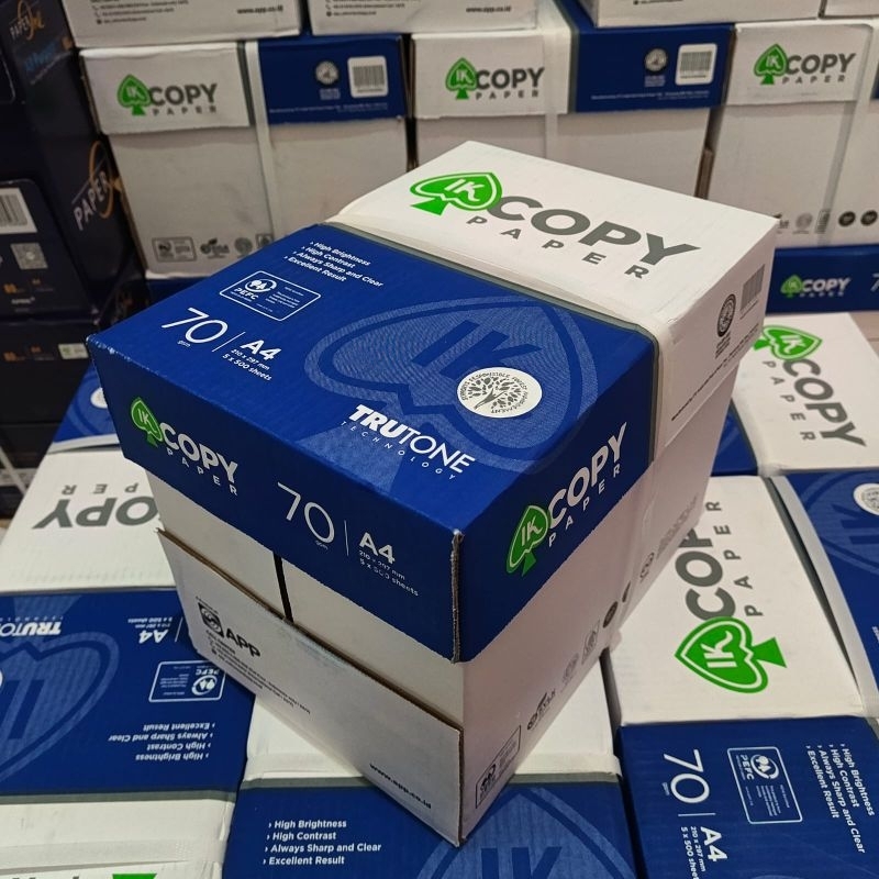 

KERTAS HVS A4 70 GRAM COPY PAPER (DUS)