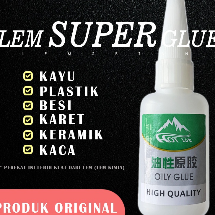 

PROMO HARI INI Lem Super Glue Serbaa Cairan Super Perekat Kuat Lem Korea G Lem Sepatu Lem Setan