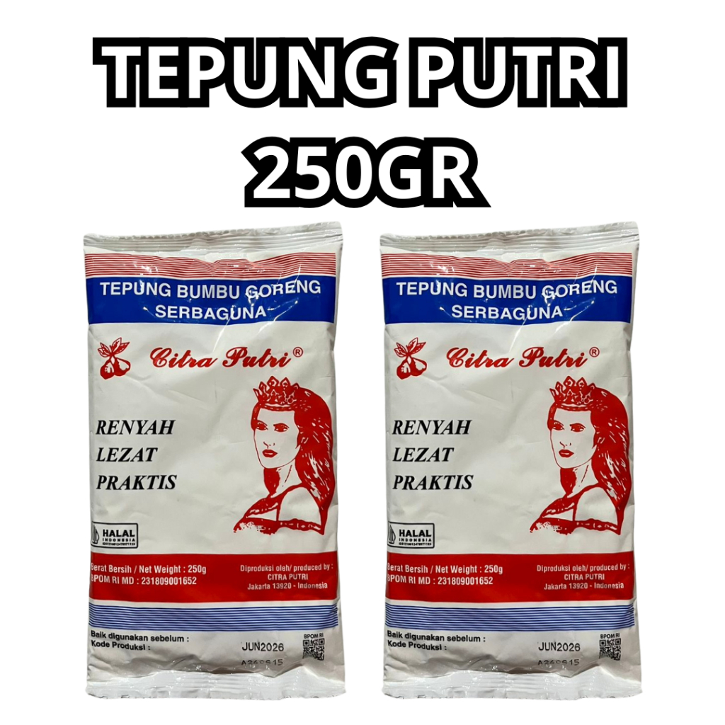 

Tepung Bumbu Citra Putri 250gr