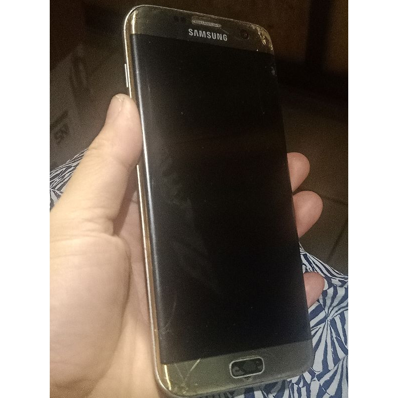 Samsung s7 edge sein SM- G935FD minus lcd masih bisa pake normal teste