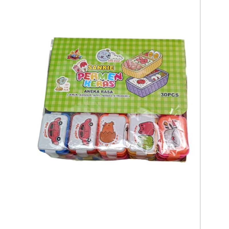 

Permen Keras Lunch Box 30 Pcs