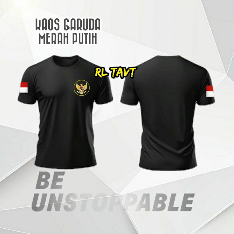 Kaos Garuda Indonesia Merah Putih