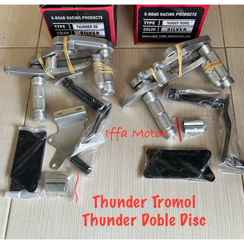 Footstep Pustep Underbone Suzuki Thunder X road Original