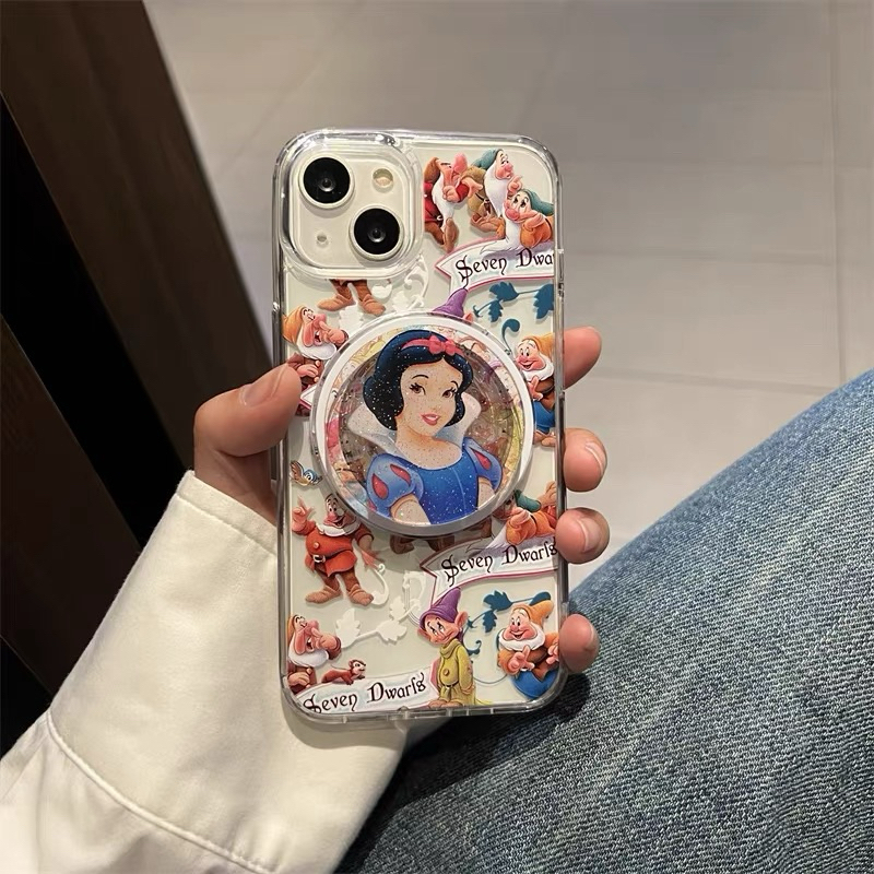 Case Princess Snow White With Popgrip Magnet / Case Princess / Case Disney Princess / Snow White Pri