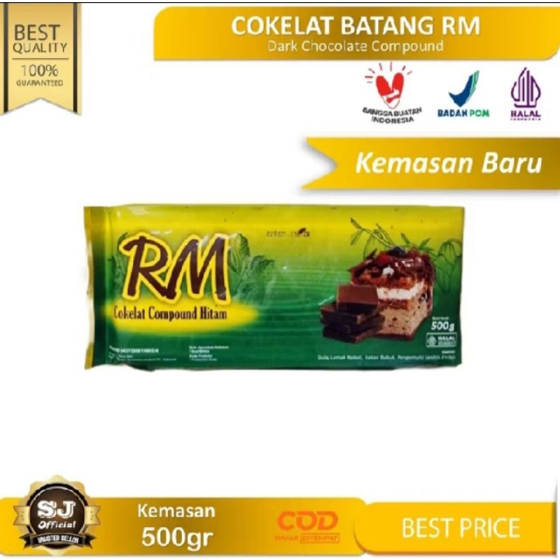 

RM Coklat Compound/Coklat batang/500 gr