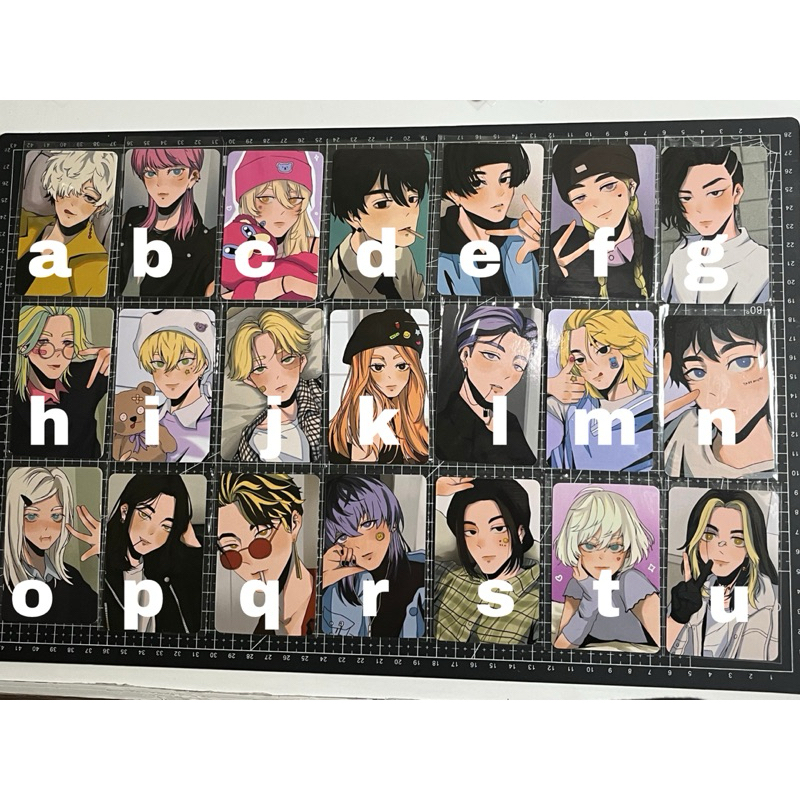 fanart photocard anime tokyo revengers tokrev haikyuu hq attack on titan