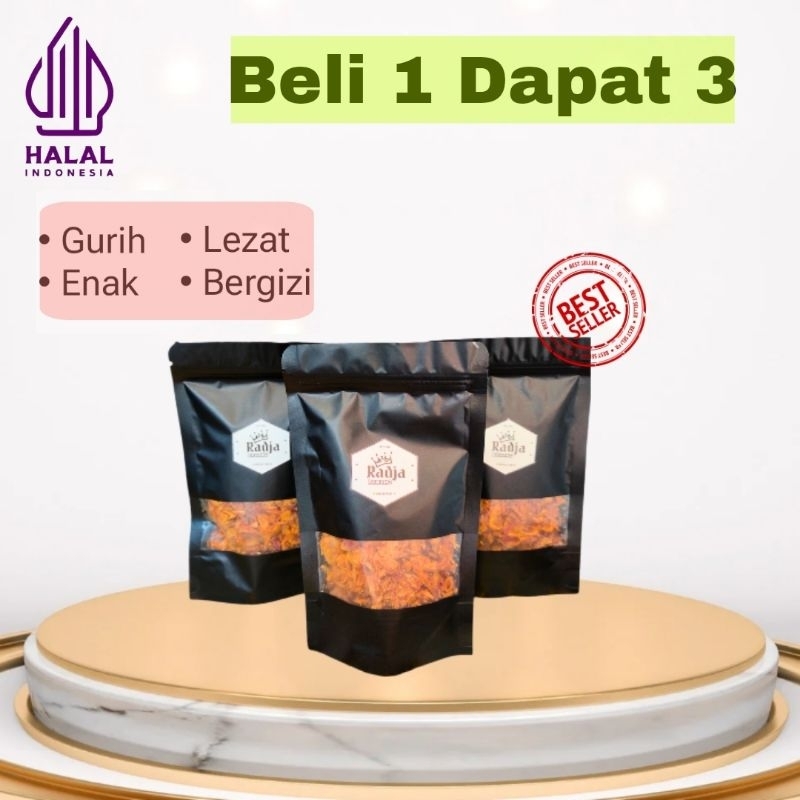 

PAKET BELI 1 DAPAT 3 Bawang Goreng Brebes Asli Original 100% - SUPER PREMIUM 60gram
