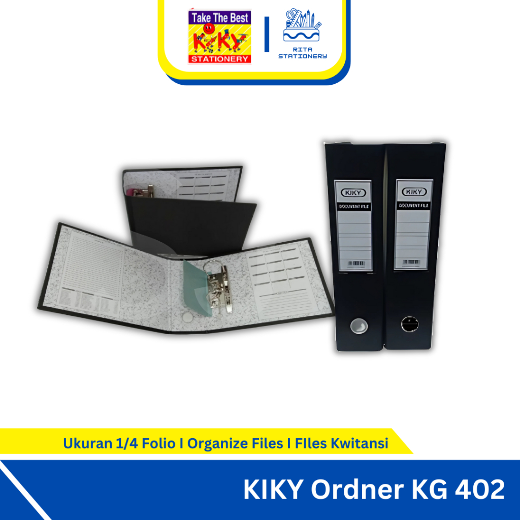 

Kiky Ordner Kwitansi 1/2 Folio - KG402