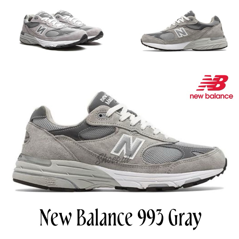 New Balance 993 Grey White