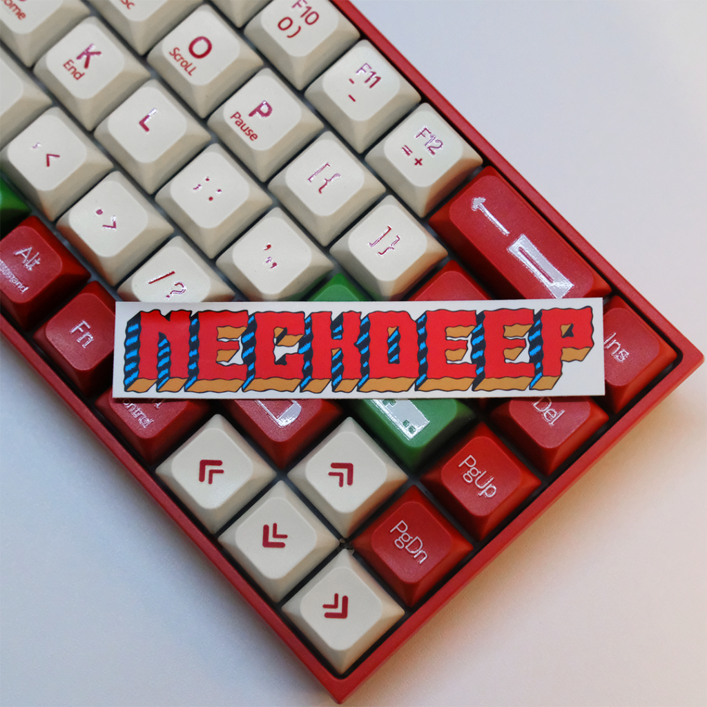 STICKER NECK DEEP BAND DESIGN