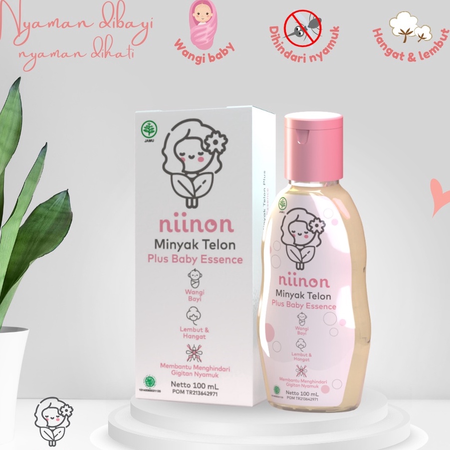 

HANYA DISINI PROMO Niinon Telon Baby Essence Minyak Telon 1ml
