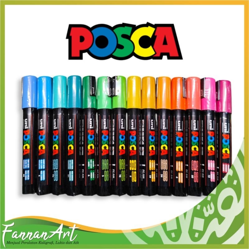 

SPIDOL POSCA PC-5M PAINT MARKER UNI POSCA TERMURAH KALIGRAFI MUSHAF