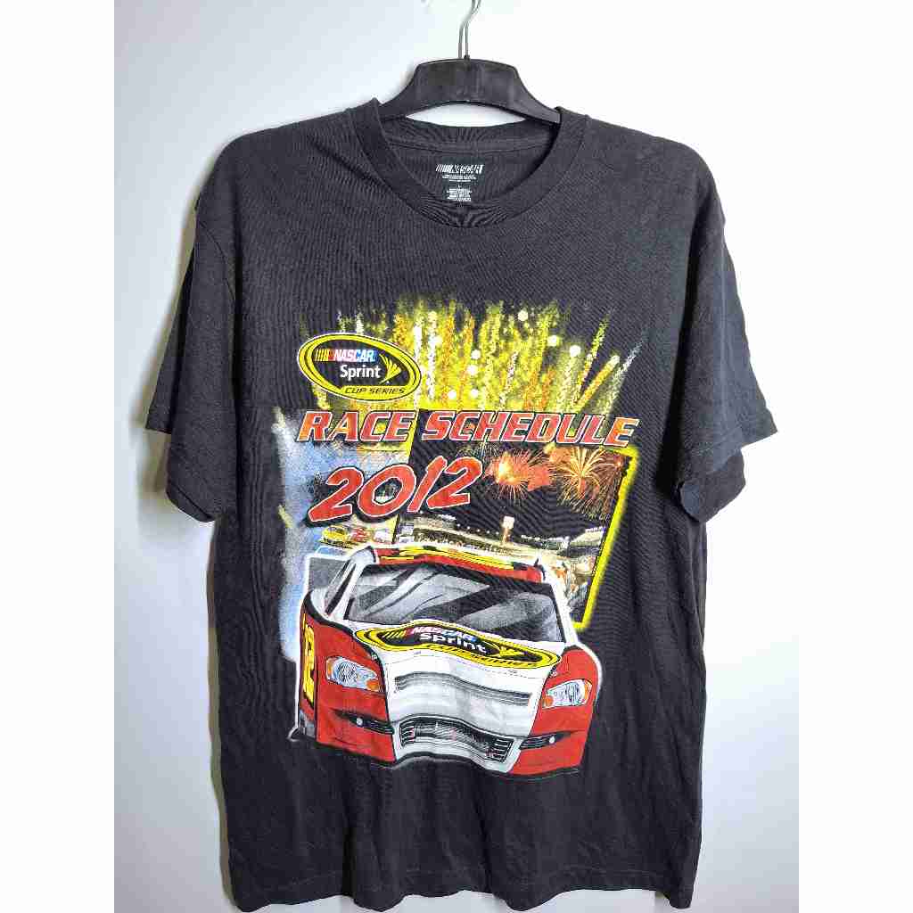 tshirt second nascar "RACE 2012"