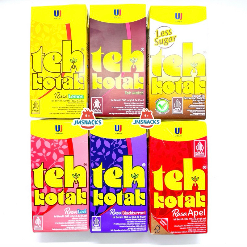 

[PROMO!!] Teh Kotak 300ml ( 200ml FREE 100ml ) - teh nikmat enak termurah