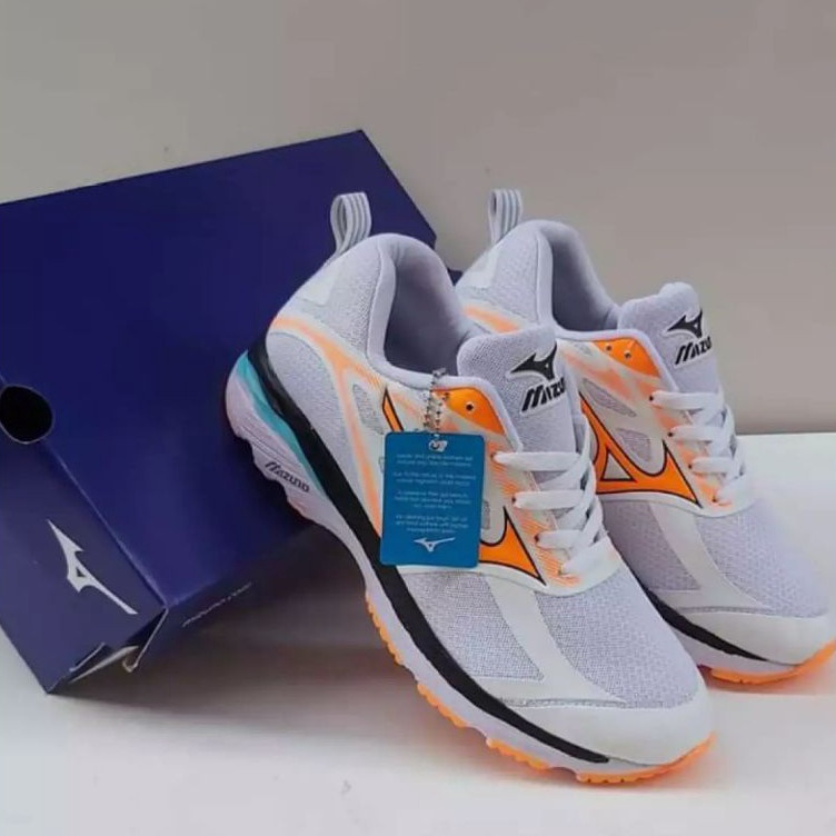 Promo Terunik  BISA CODSEPATU VOLI MIZUNO SKYWAVE FOR MANSEPATU OLAHRAGASEPATU SENAMBONUS KAOS KAKIs