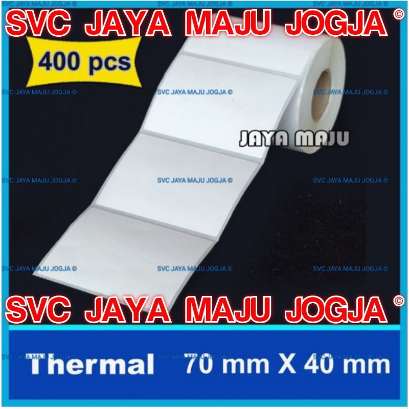

PROMO LABEL THERMAL STICKER TAG OBAT FARMASI 70X40MM 70X40 MM 70 MM X 40 MM ISI 400 PCS || LABEL TANPA RIBBON DIRECT THERMAL || 70X40 THERMAL TOP COAT - 1 LINE - FACE OUT - ISI 400 PCS || 70X40 ETIKET ETICKET E-TIKET E-TICKET OBAT APOTIK