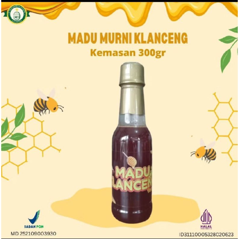 

Al Mubarokah- Madu Klanceng 300gr coklat encer