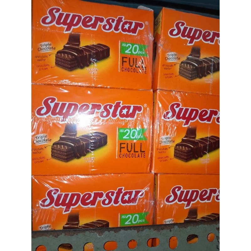 

superstar wafer coklat