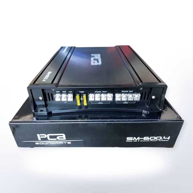 Power Amplifier 4 ch PCA SM-600.4 / 6004 Soundmate