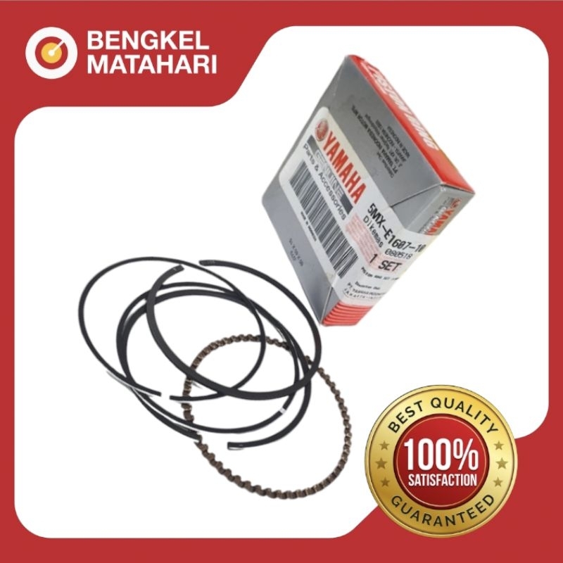 RING SEHER/RING PISTON (5MX) MIO KARBU, FINO KARBU, SOUL KARBU OVERSIZE 100 ORIGINAL YGP