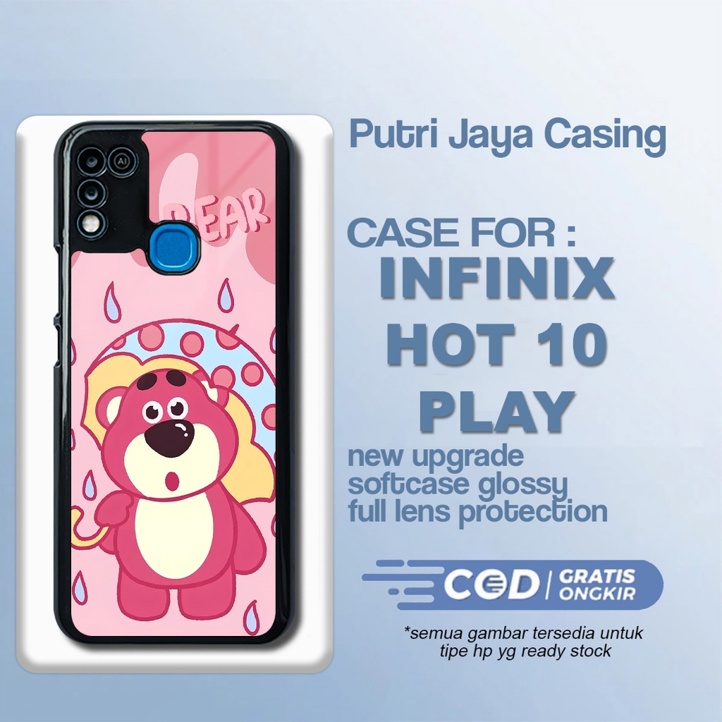 Case Infinix Hot 10 Play Terbaru Lotso Casing Infinix Hardcase Softcase Glossy Kesing Terlaris