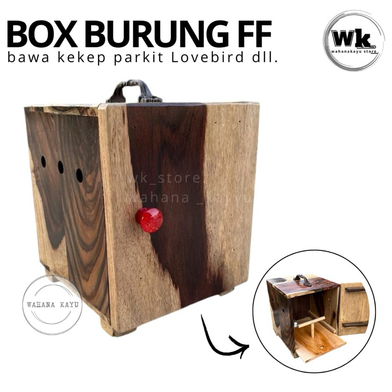 custom box burung kekep | box burung alcap kekep finishing pliture