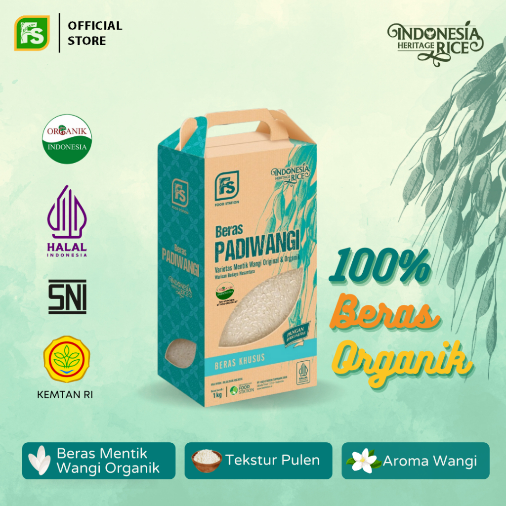 

FS Beras Padiwangi 1 kg [Organik]