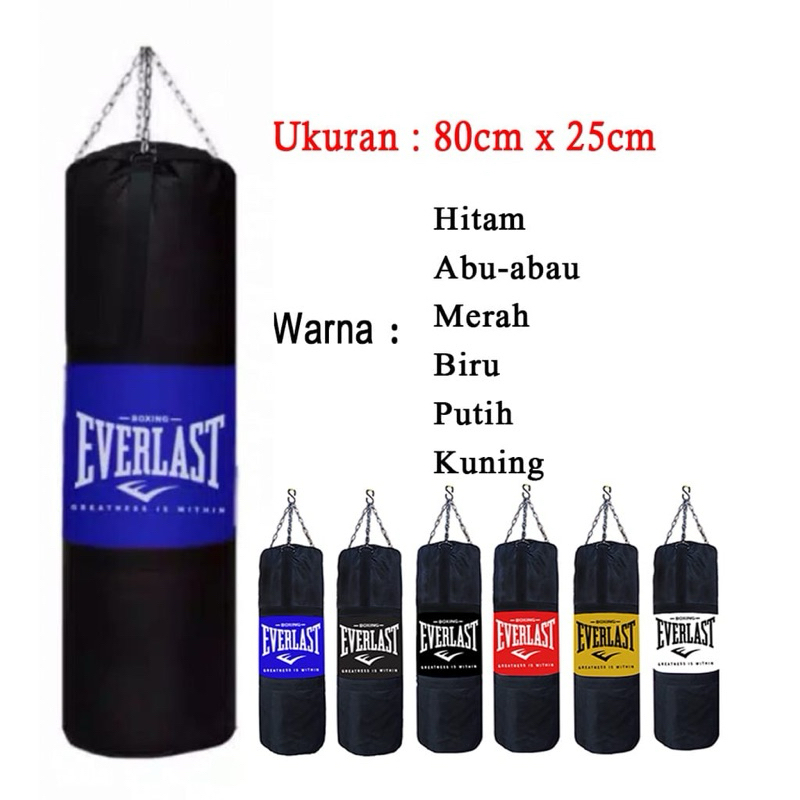 Alat Olahraga / Samsak Tinju Tanpa Isi 80cm / Samsak Bisa COD / samsak alat Olahraga Boxing Muaythai