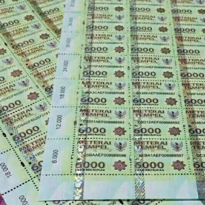 

meterai Tempel 6000 original
