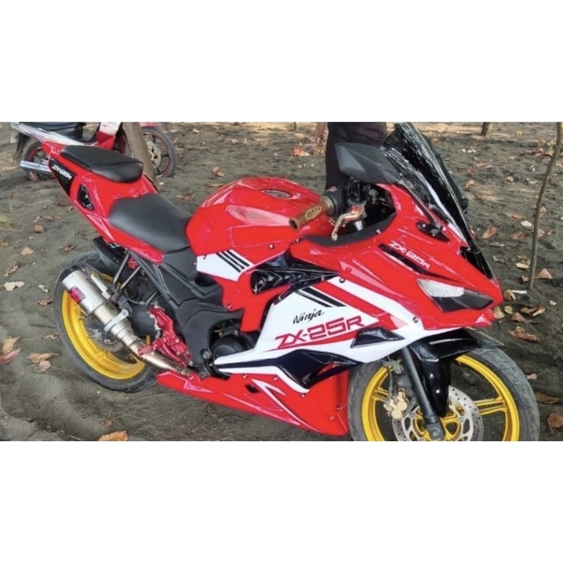 Full Fairing Full Body Model Kawasaki ZX25R untuk Yamaha R15 V1 V2 Set
