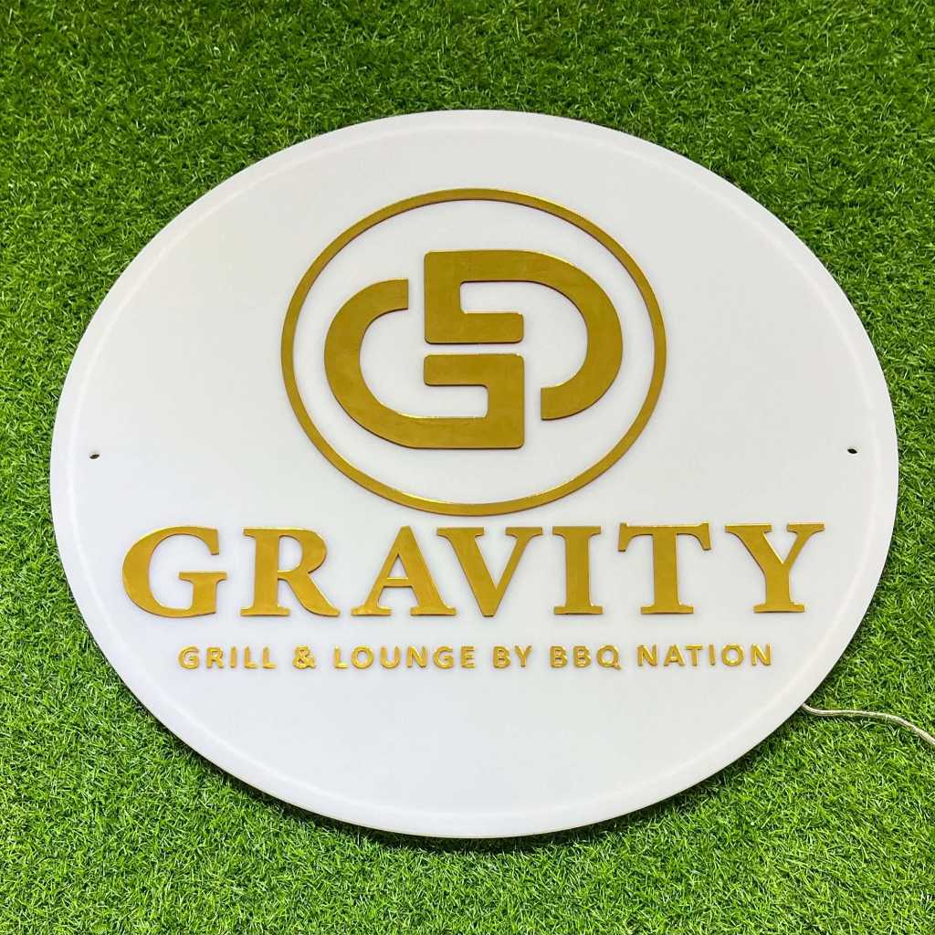 CUSTOM PAPAN LOGO BISNIS AKRILIK/ PAPAN LOGO USAHA/ PAPAN LOGO PERUSAHAAN