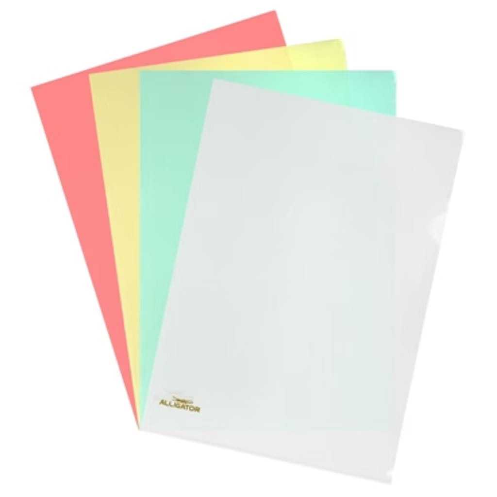 

Map Alligator L File A4 F4 File Transparent Tempat Simpan File Kertas