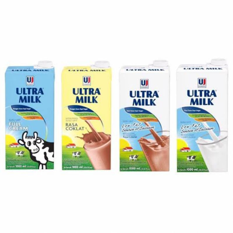 

TERMURAH! Ultra Milk Susu Cair UHT 1000 ml