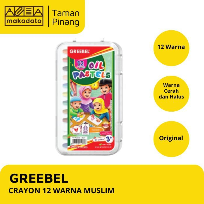 

CRAYON / OIL PASTEL GREEBEL ISI 12 WARNA EDISI MUSLIM (1 PCS)