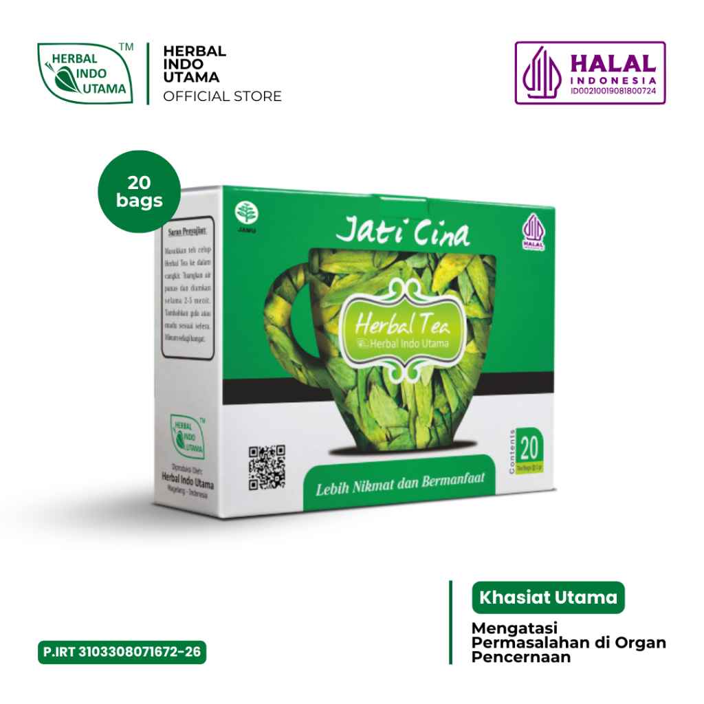 

HIU – TEH JATI CINA Mengatasi Permasalahan di Organ Pencernaan Herbal Indo Utama
