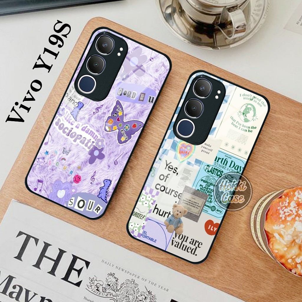 Case Vivo Y19S - Softcase Glass Vivo Y19S - Casing Vivo Y19S Terbaru - Silikon Vivo Y19S [397H]