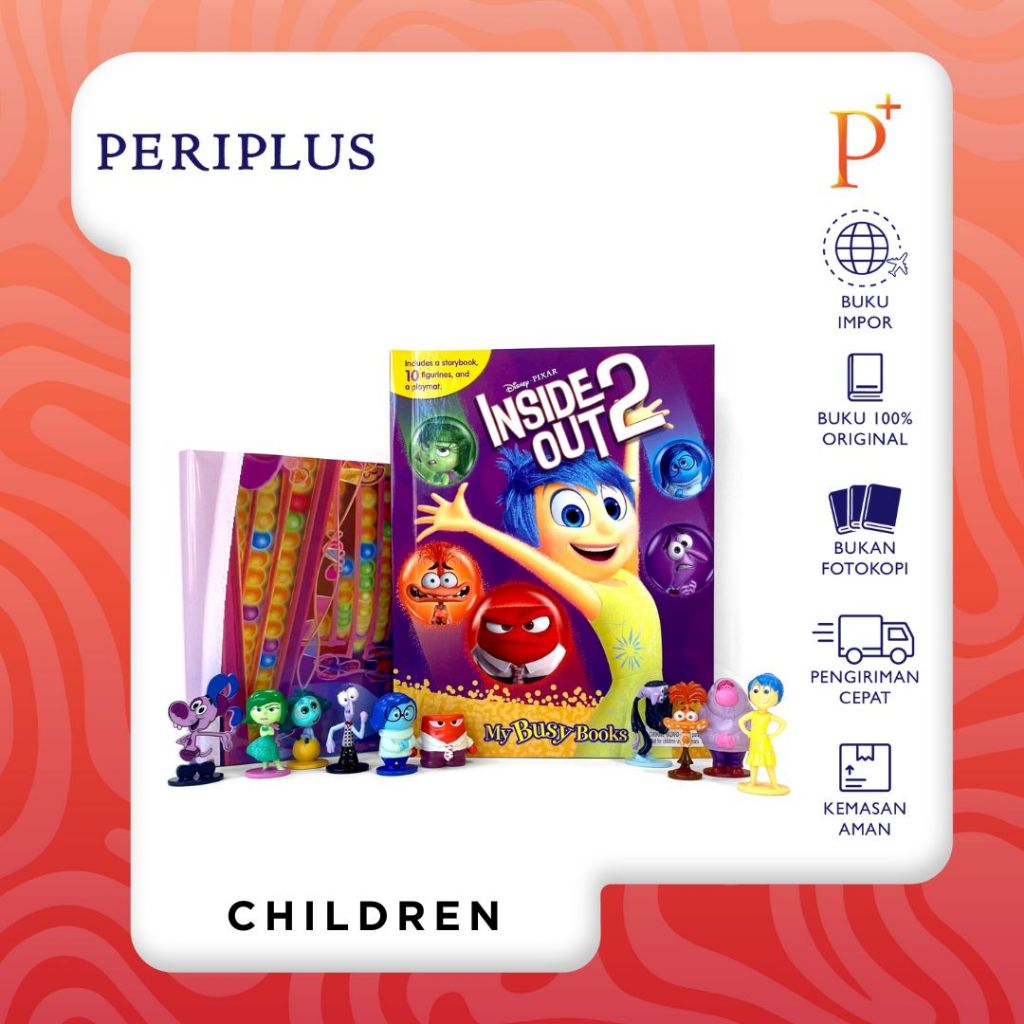 My Busy Book: Inside Out 2 - 9782764357583