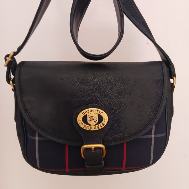 Shoulder bag Burberry Vintage