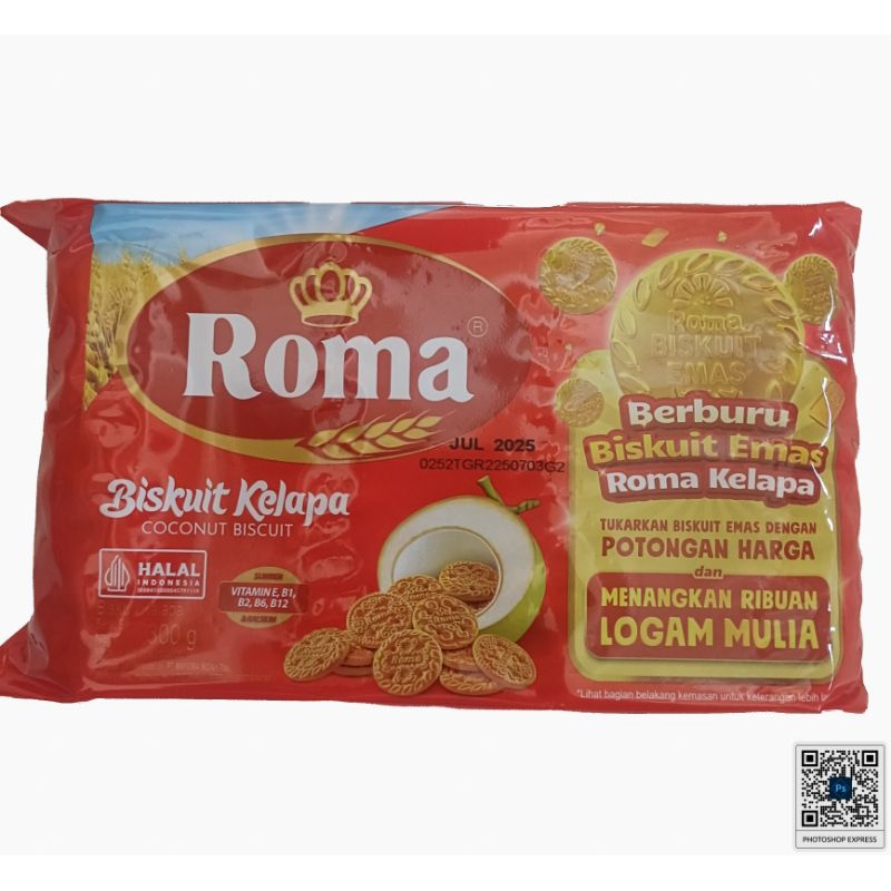 

BISKUIT ROMA KELAPA 300GR