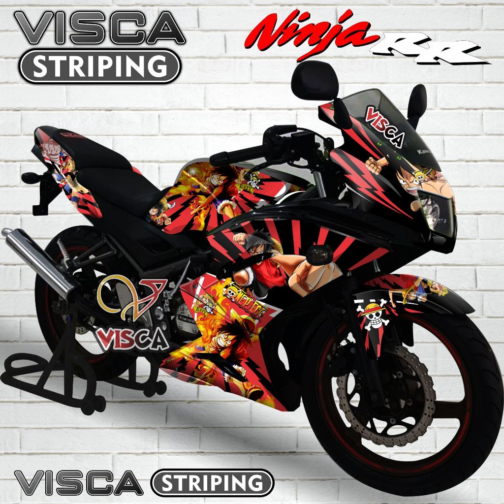 Decal Ninja RR 150 Full Body - Stiker Ninja RR 150 Full Body - Dekal Ninja RR 150 Full Body - Stripi