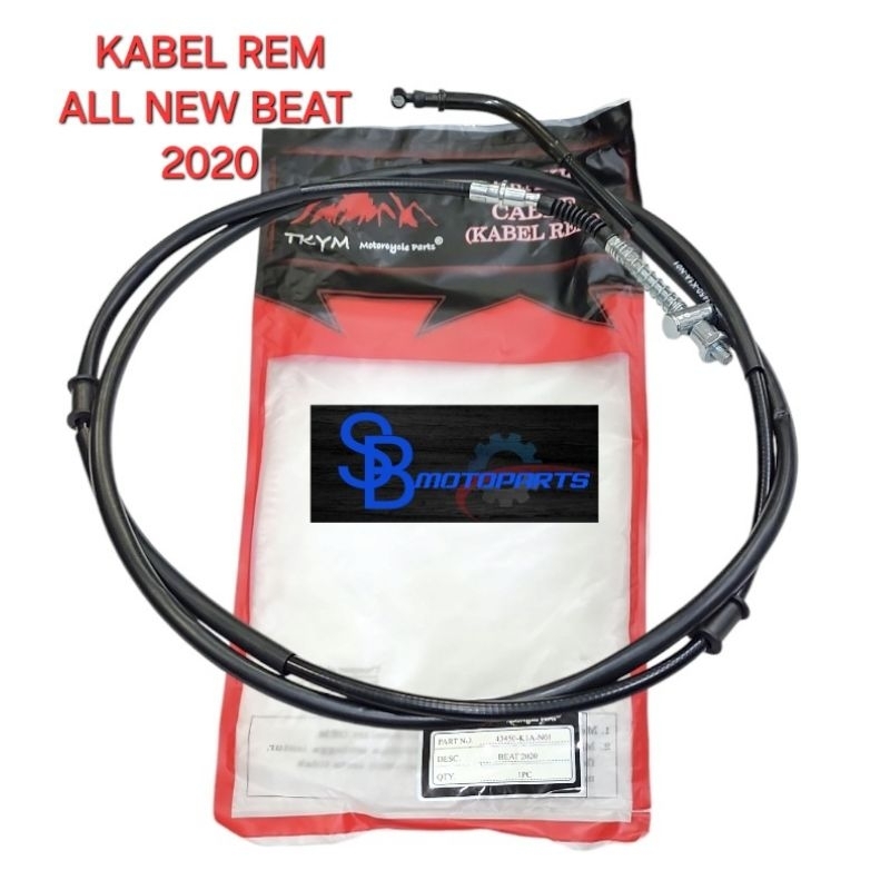 KABEL REM TALI REM BELAKANG ALL NEW BEAT BEAT O DELUXE BEAT STREET NEW BEST QUALITY