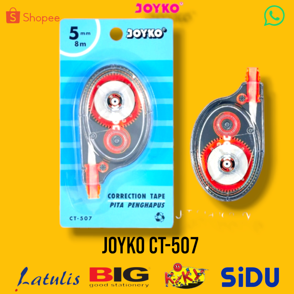 

JOYKO- Correction Tape / Pita Koreksi CT-507